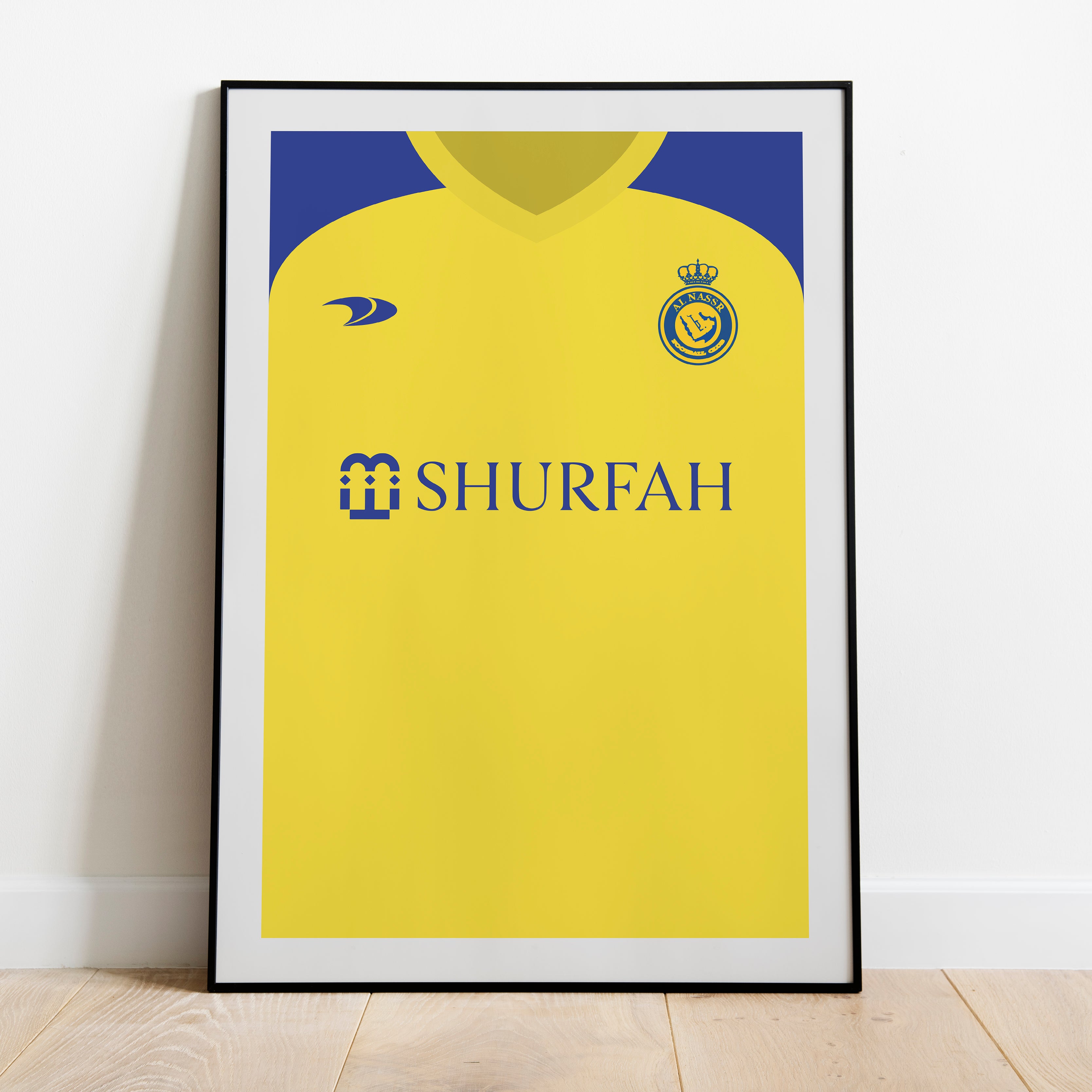 Ronaldo Al Nassr (Front) Heavyweight Art Print - Football Post - Perfect Gift - Birthday Present for Him